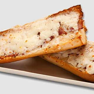 Garlic Bread with Bacon & Cheese