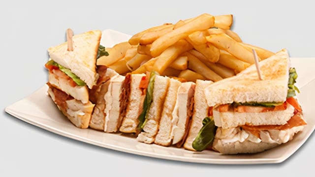 Chicken Club Sandwich.