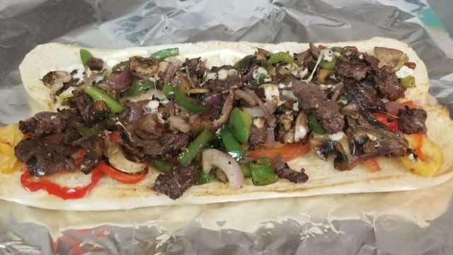 Philly Cheese Steak Sub.