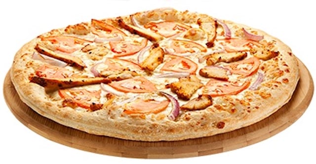 Chicken Club Pizza.