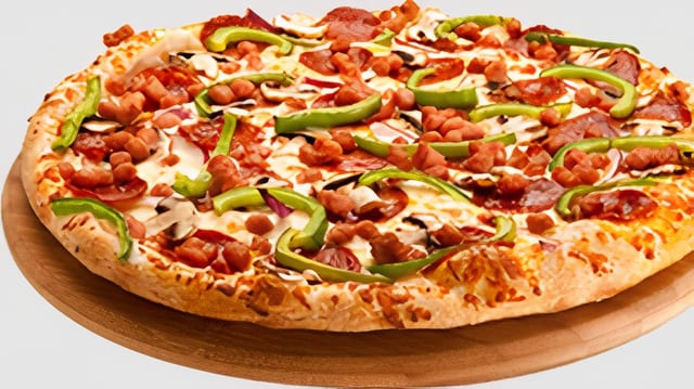 Deluxe Pizza.